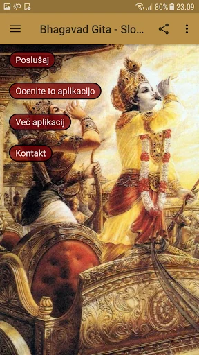 Bhagavad Gita - Slovene