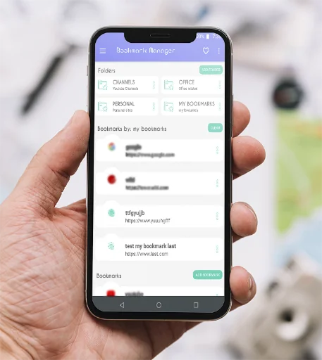 Bookmark Manager - URL manager
