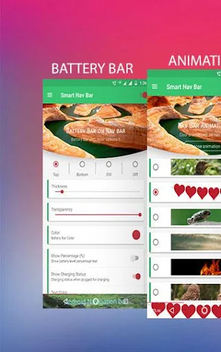 Smart navigation bar - navbar screenshot 1
