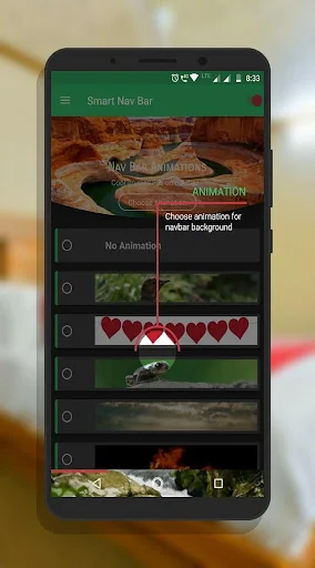Smart navigation bar - navbar screenshot 4