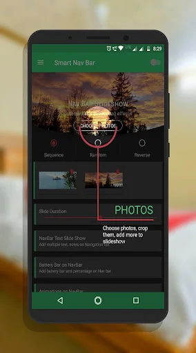 Navbar slideshow - Smart Bar screenshot 4