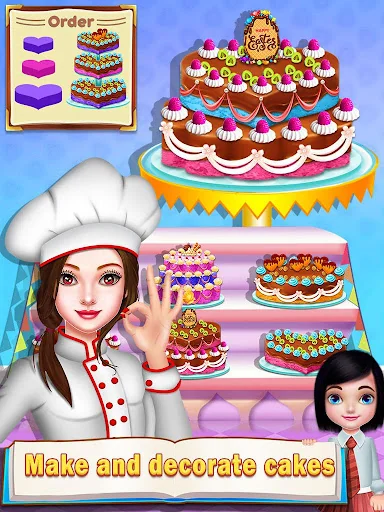 Bake, Decorate and Serve Cakes screenshot 1