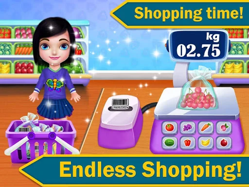 Manage Supermarket Mania Game screenshot 1