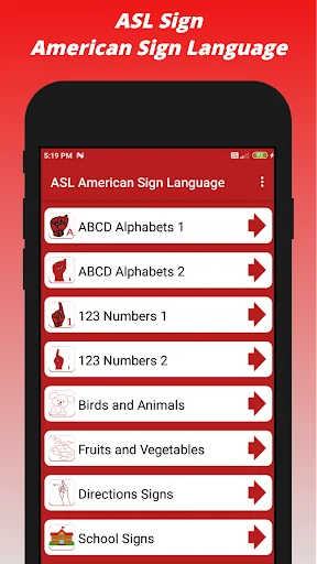ASL American Sign Language