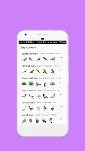 Birds Stickers