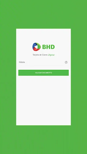 Tarjeta de Claves Digital BHD screenshot 1