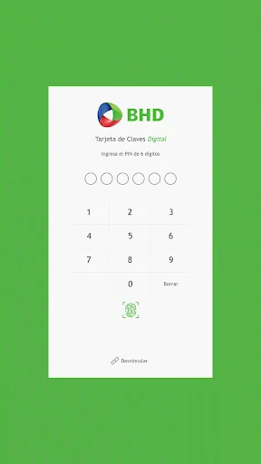 Tarjeta de Claves Digital BHD screenshot 3