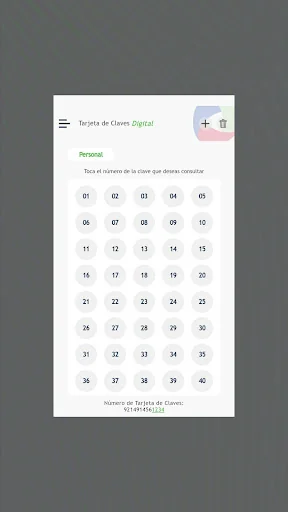 Tarjeta de Claves Digital BHD screenshot 4