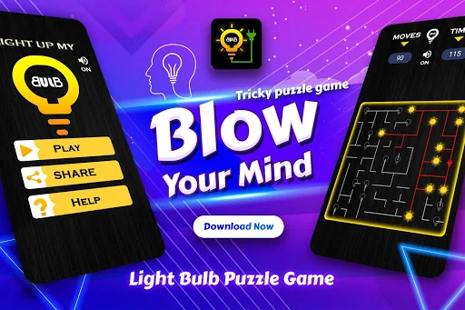 Light Bulb Puzzle Game