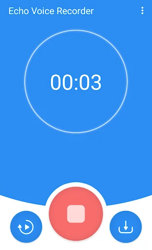 Echo voice recorder