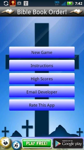 Bible Games: Bible Book Order