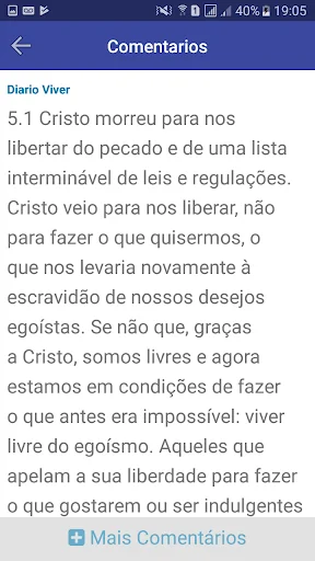 Bíblia Comentada por Versículo screenshot 4