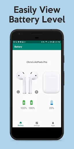 PodAir - AirPods Battery Level screenshot 2