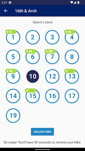 Indego screenshot 2