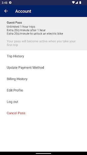 Indego screenshot 3