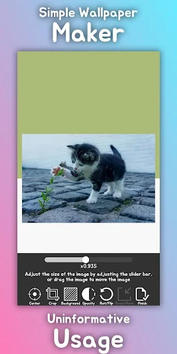Simple Wallpaper Maker screenshot 1