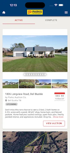 Parks Auction Co