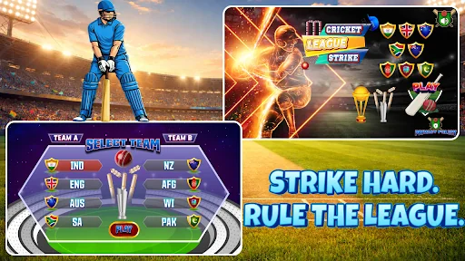Cricket League Strike