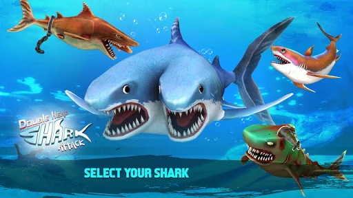 Double Head Shark Attack PVP screenshot 1