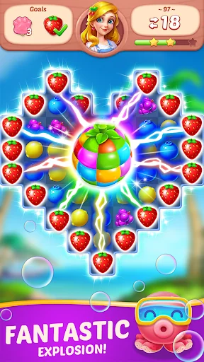 Fruit Diary - Merge & Match 3 screenshot 4