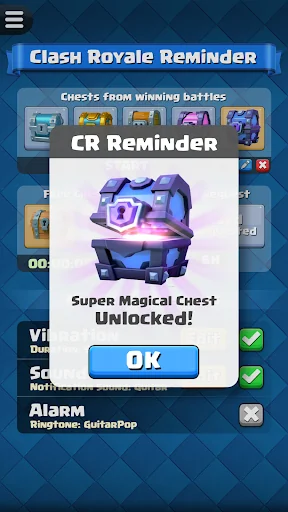 Reminder for Clash Royale screenshot 2