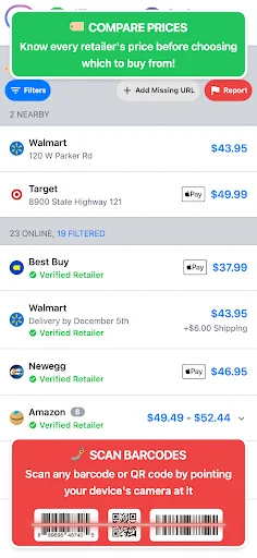 ShopSavvy - Barcode Scanner screenshot 1