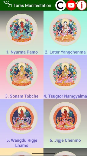 21 Tara Manifestations