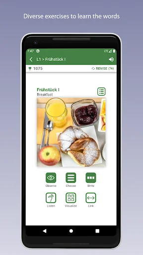 Learn German Vocabulary screenshot 2
