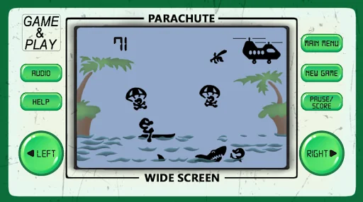 PARACHUTE: 80s arcade games screenshot 3