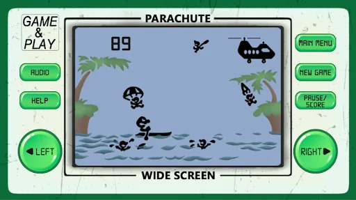 PARACHUTE: 80s arcade games screenshot 4