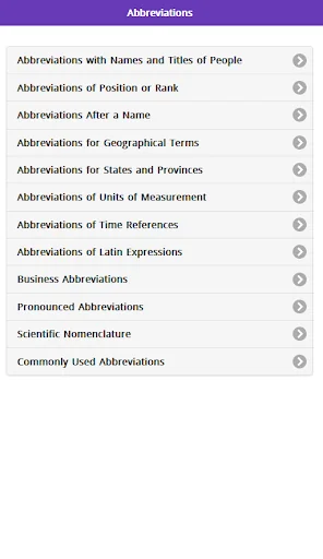 Abbreviations