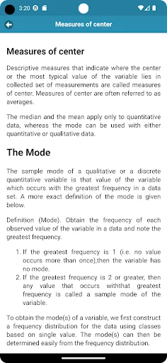 Basics of Statistics