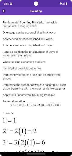 Math Formulas for GRE