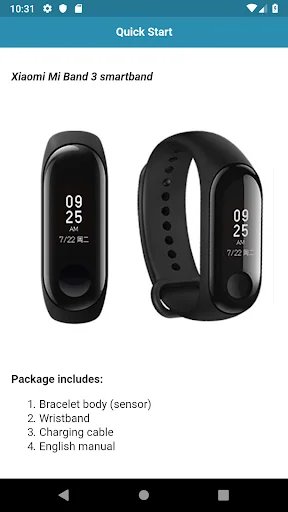 User Guide for Mi Band 3 screenshot 2