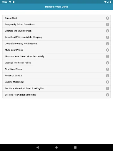User Guide for Mi Band 3 screenshot 4