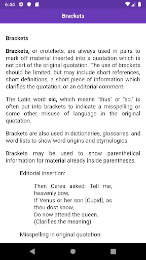 Punctuation Rules