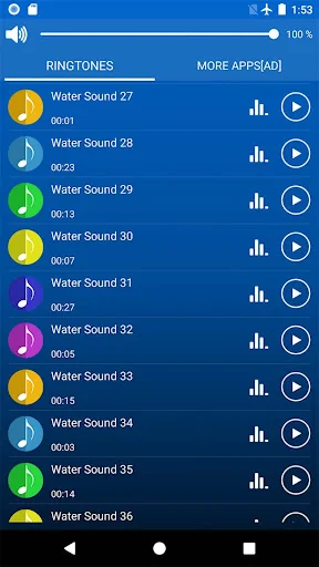 Water Sound Ringtones screenshot 3