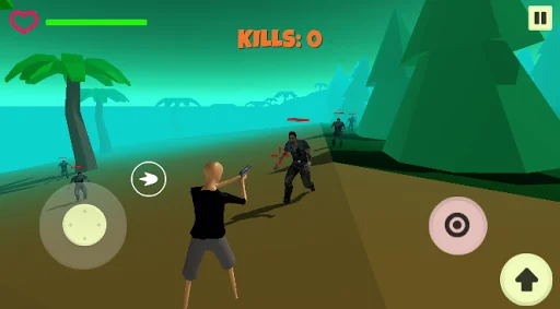 Zombies: Survival Island 3D