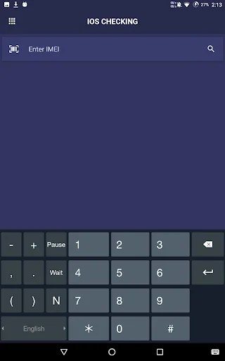 iDevice Check - IMEI Checking screenshot 1