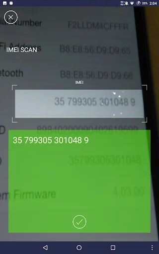 iDevice Check - IMEI Checking screenshot 2