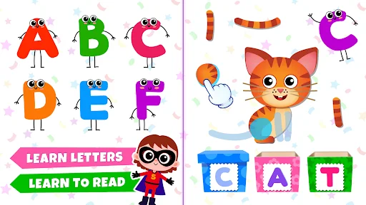 Bini ABC Games for Kids!
