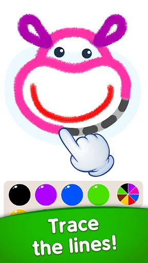 Bini Drawing games for kids screenshot 2