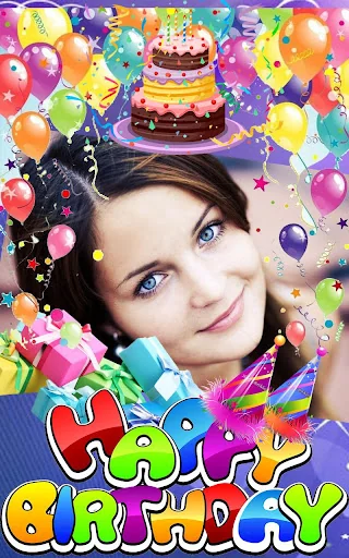 Birthday Photo Frames & Editor screenshot 1