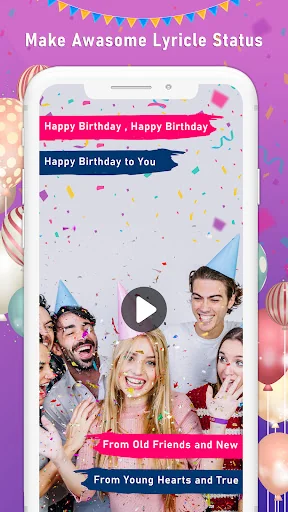Birthday Video Maker with Song