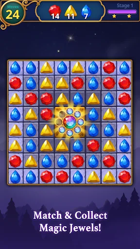 Jewels Magic: Mystery Match3