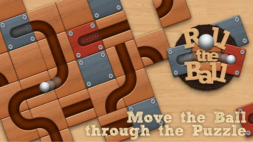 Roll the Ball® - slide puzzle screenshot 1