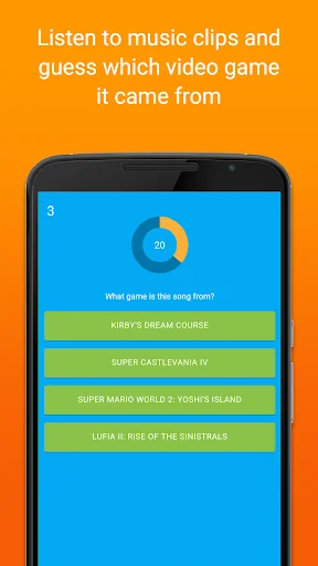 Video Game Music Quiz screenshot 1