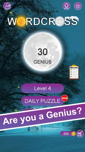 Word Cross - Crossword Game screenshot 1