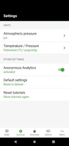 BITZER REFRIGERANT RULER screenshot 2