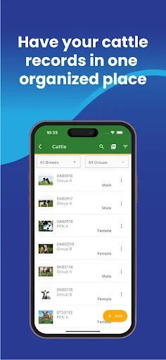 My Cattle Manager - Farm app screenshot 1
